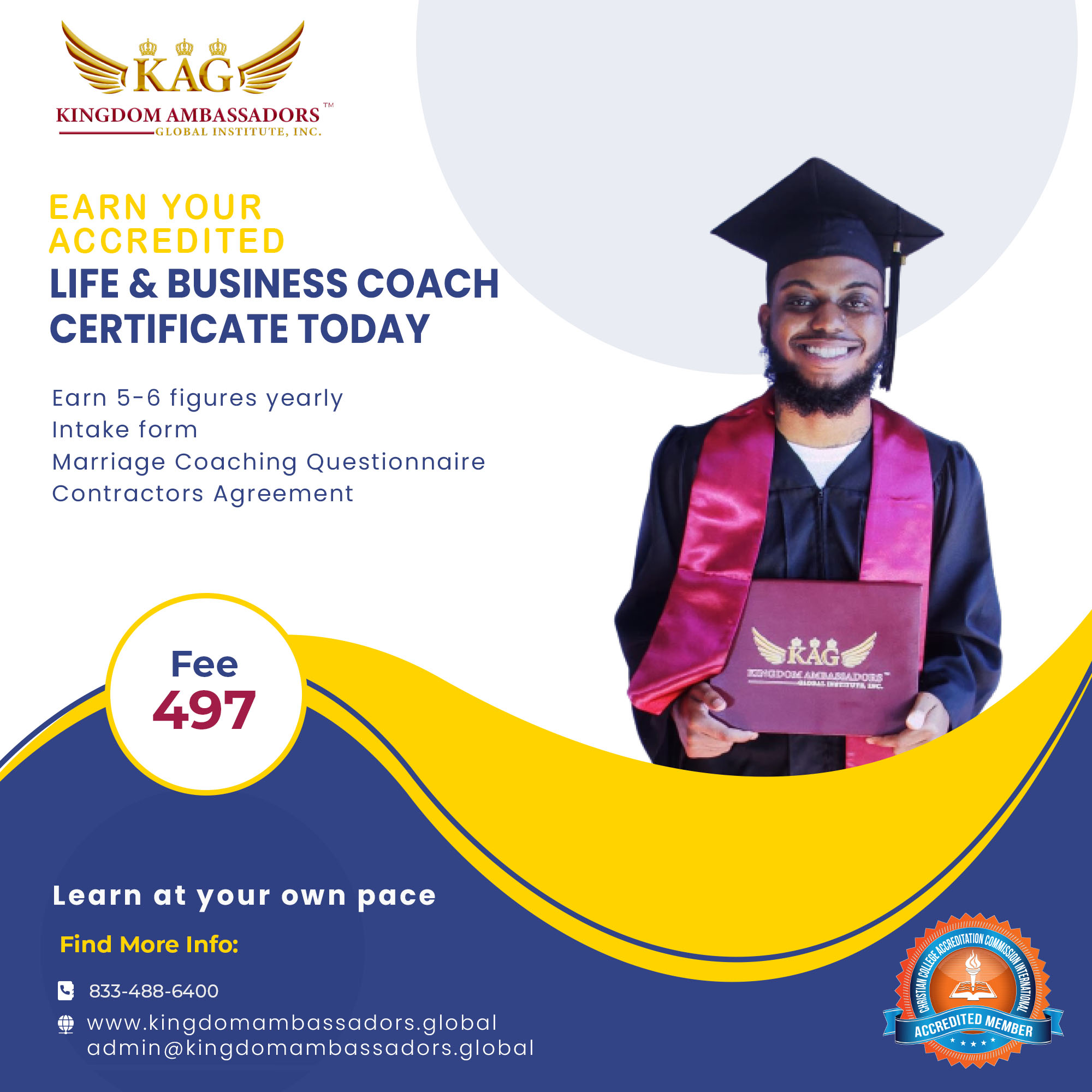 Life and Business Coaching Certification – Licensed to KAGI